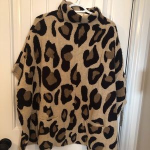 Cheetah poncho